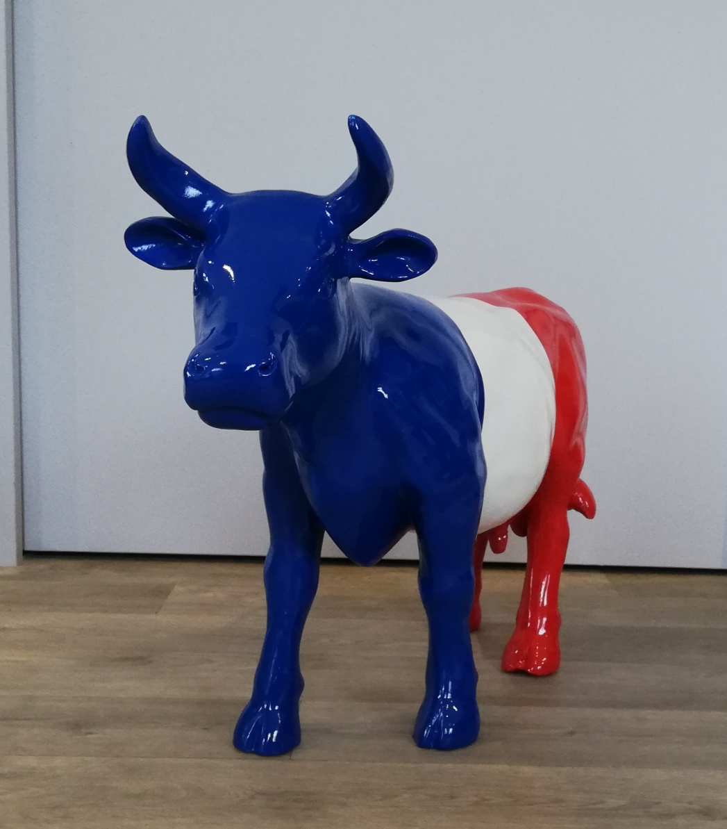 Art populaire de la vache à bois - Canada
