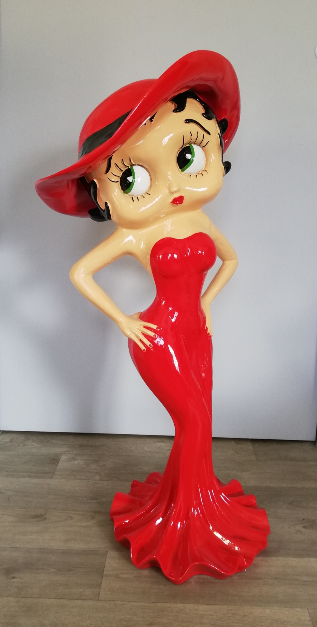 Betty boop robe rouge | 999 Oldschool Avenue
